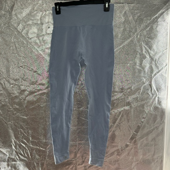 Set active light blue high rise seamless leggings M - Picture 7 of 11